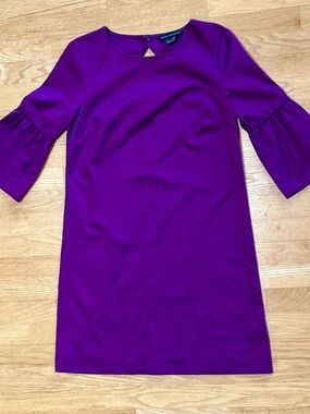 French Connection Violet Purple Midi Dress